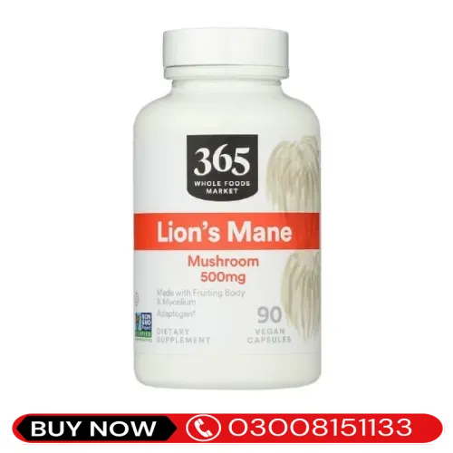  365 Lion’s Mane Mushroom 500mg In Pakistan