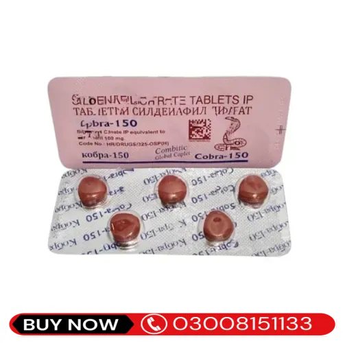  Black Cobra 150 MG Tablets In Pakistan