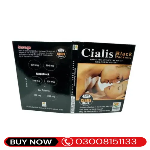  Cialis Black Tablet in Pakistan