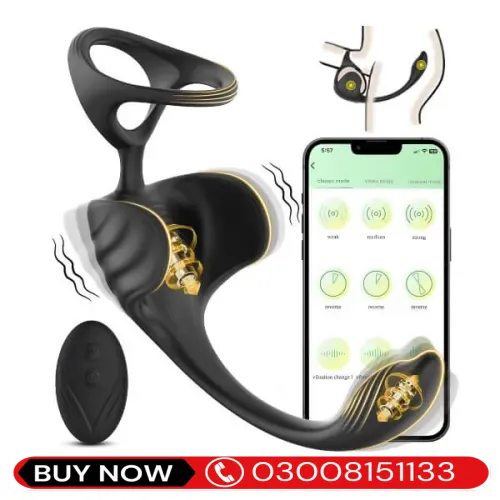  Cock Ring With Prostate Massager App Control In Pakistan 