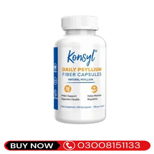  Konsyl Daily Psyllium Fiber Capsules In Pakistan