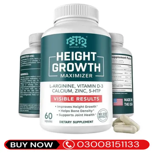  Maximum Strength Height Growth In Pakistan