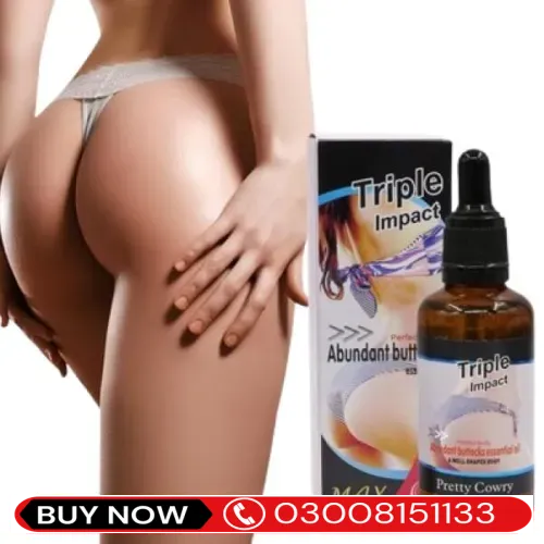  Pretty Cowry Triple Impact Buttock Oil In Pakistan