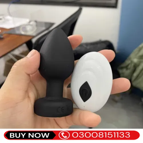  Strong Vibrating Butt Plug With Remote In Pakistan 
