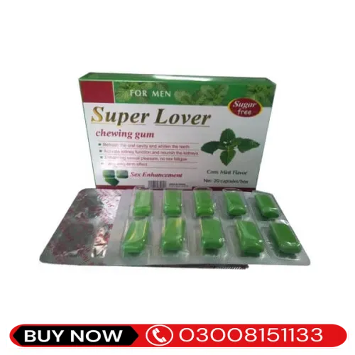  Super Lover Chewing Gum in Pakistan