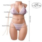 Alethea-20.2LB Vibrating & Sucking Realistic Female Torso In Pakistan - Image 2